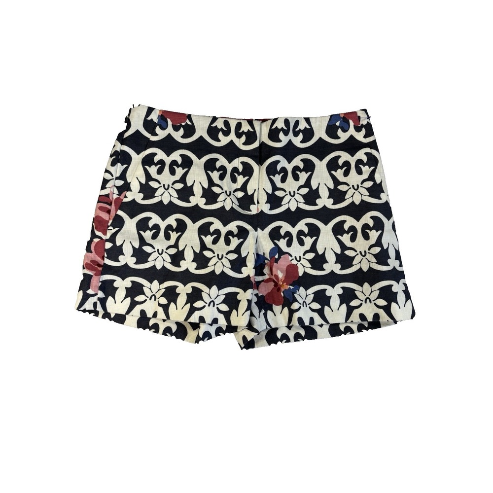 Ann‎ Taylor Loft Women's 00 Blue The Riviera Short Summer Resort Vacation Travel